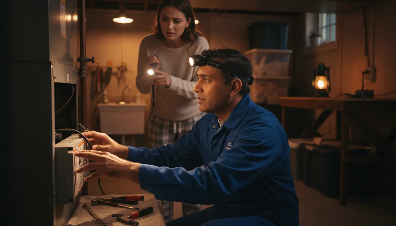 Emergency HVAC Repair in Fullerton, ND near me · HVAC